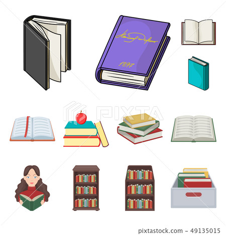 Symbol For Library Vector design of library and textbook symbol.... - Stock Illustration ...