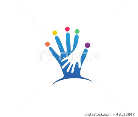 Hand care logo and symbols template icon Hand care logo and symbols template icon 49138847