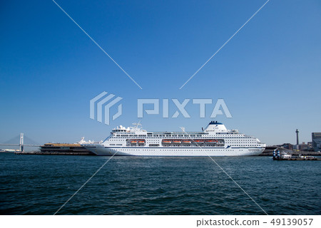 Passenger ship Columbus Yokohama Port Passenger ship Columbus Yokohama Port 49139057