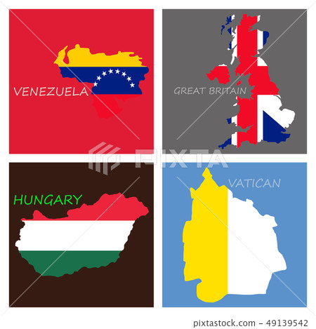 World map-countries in color on white background World map-countries in color on white background 49139542