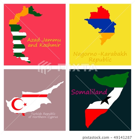 World map-countries in color on white background World map-countries in color on white background 49141287