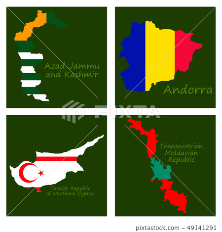 World map-countries in color on white background World map-countries in color on white background 49141291