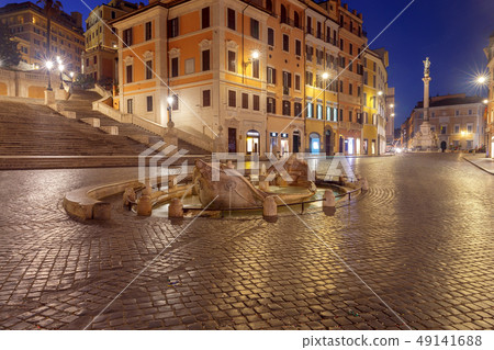 Rome. The Square of Spain. Rome. The Square of Spain. 49141688