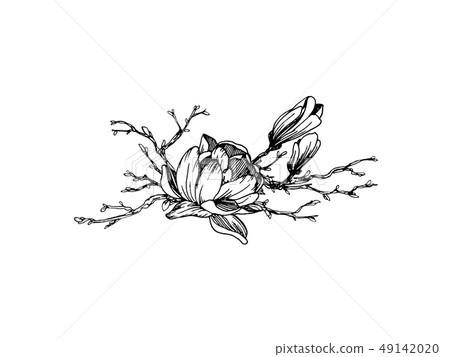 Composition in engraving style Composition in engraving style 49142020