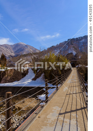 World Heritage Shirakawa-go "Deai Bridge" 49143895