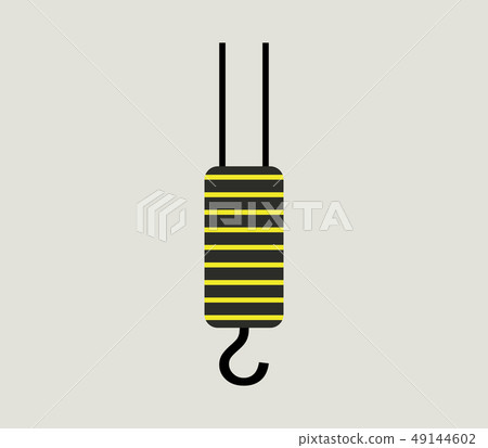 crane hook icon 49144602