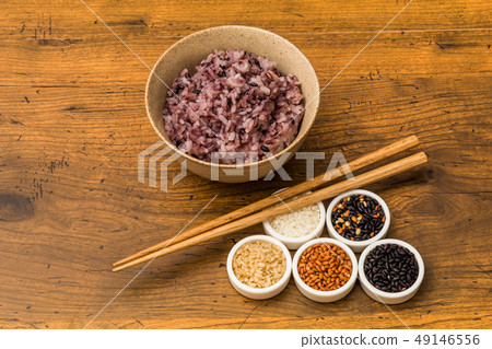 Five grain rice Millet rice Beauty and health of millet rice 49146556