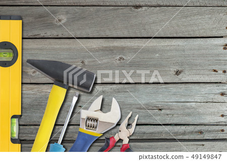 Industrial background with tools 49149847