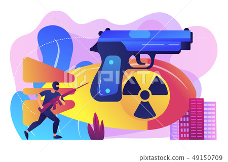 International terrorism concept vector illustration. International terrorism concept vector illustration. 49150709
