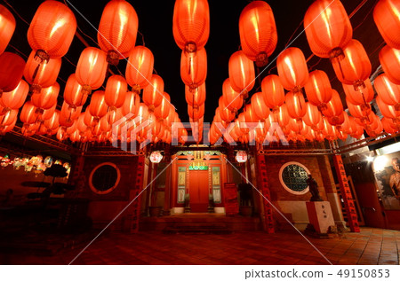 府城成功燈會 燈會 鄭成功祖廟 台南 台灣 元宵節 春節 小正月 Lantern Festival 49150853