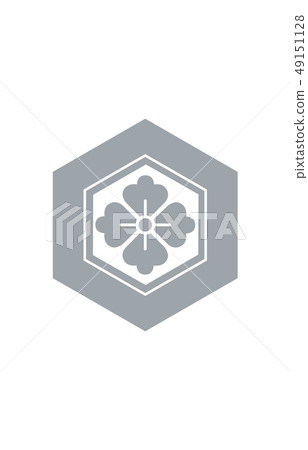 軍閥家族徽章銀色Naoe花景區 49151128