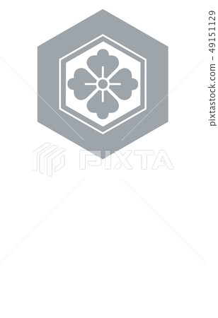 軍閥家族徽章銀色Naoe花景區 49151129