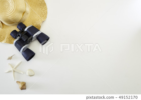 Holiday summer flat lay background Holiday summer flat lay background 49152170