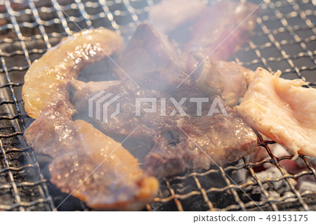 Charcoal-grilled grilled chicken / grilled meat _ (one person charcoal grilled (grilled grilled, grilled grilled rice), one person, home drinking, barbecue, BBQ, grilled meat Charcoal-grilled grilled chicken / grilled meat _ (one person charcoal grilled (grilled grilled, grilled grilled rice), one person, home drinking, barbecue, BBQ, grilled meat 49153175