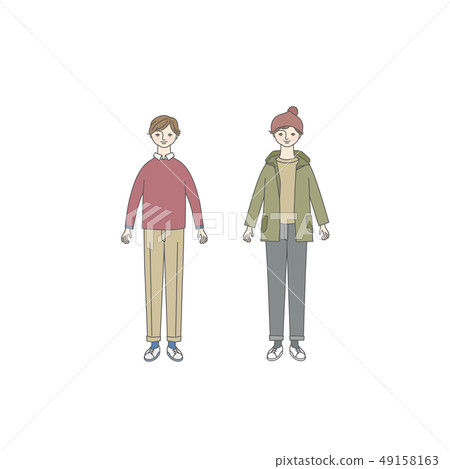 微笑的男孩(秋冬季風格) 微笑的男孩(秋冬季風格) 49158163