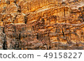 Mountain rock texture background. 49158227