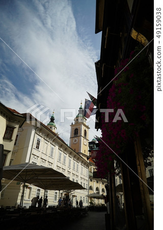 View of St. Nicholas Cathedral (Ljubljana) View of St. Nicholas Cathedral (Ljubljana) 49159038
