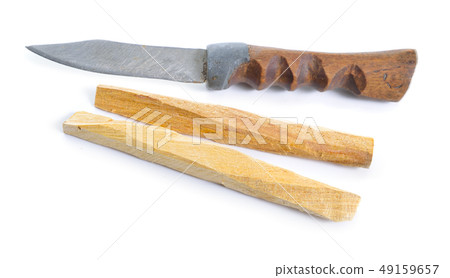 Palo santo, Holy Wood sticks with handmade knife Palo santo, Holy Wood sticks with handmade knife 49159657