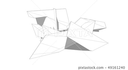 Abstract architectral drawing sketch,Illustration Abstract architectral drawing sketch,Illustration 49161240
