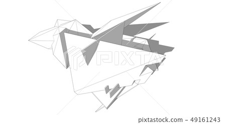 Abstract architectral drawing sketch,Illustration Abstract architectral drawing sketch,Illustration 49161243