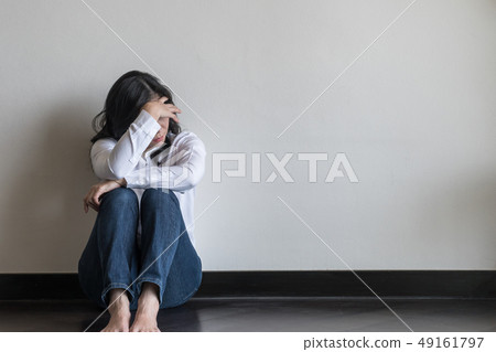 Anxiety disorder menopause woman stressful depress 49161797