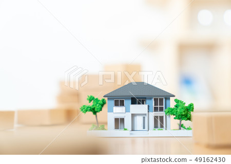 移動圖像房屋抵押房地產圖像微型模型房子 49162430