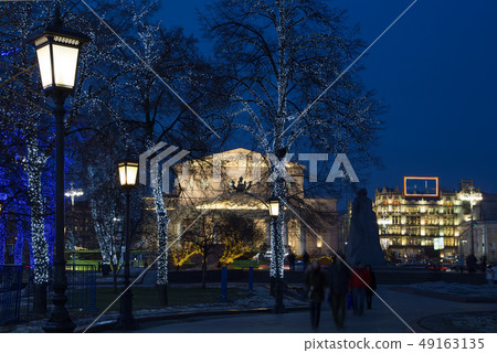 Bolshoi Theatre. Moscow, Russia Bolshoi Theatre. Moscow, Russia 49163135