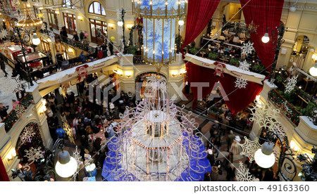 Interior of the Main Universal Store (GUM)Moscow 49163360