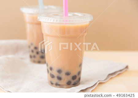 Tapioca milk tea 49163425