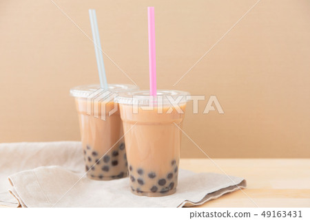 Tapioca milk tea 49163431