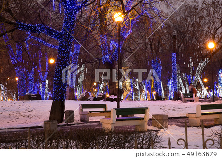 Christmas and New Year holidays.Moscow,Russia Christmas and New Year holidays.Moscow,Russia 49163679