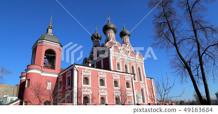 Church of Tikhvin icon of Theotokos.Moscow Church of Tikhvin icon of Theotokos.Moscow 49163684