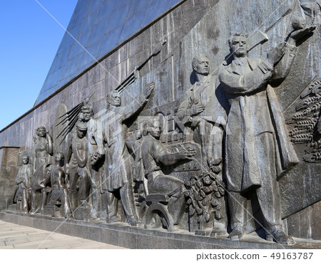 Monument of Sovjet space flight, Moscow, Russia 49163787
