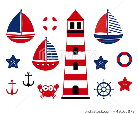 nautical baby set marine 49163872