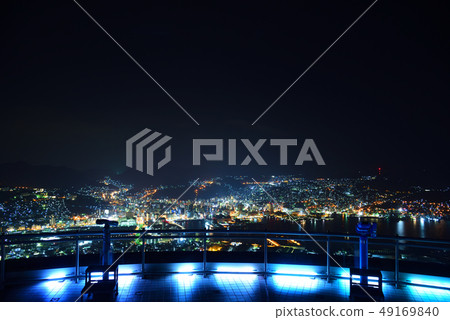 <Night scene> Nagasaki City Inasayama Observatory 49169840