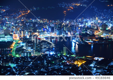 <夜景>長崎市仁山天文台 49169846