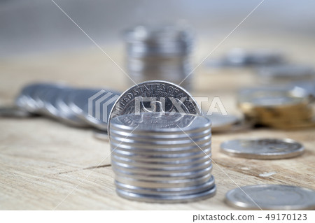 quarter dollar stack quarter dollar stack 49170123