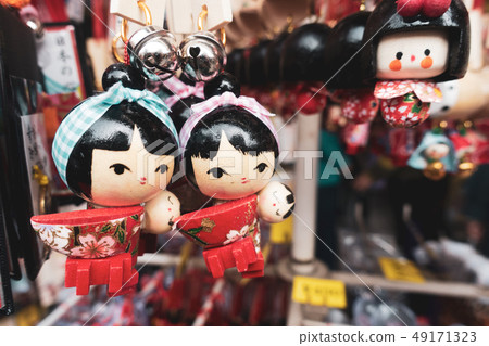 Kokeshi dolls 49171323