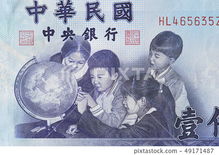 New Taiwan Dollar banknotes New Taiwan Dollar banknotes 49171487