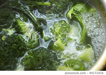 Boiled broccoli Boiled broccoli 49172816