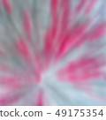 Abstract blurry image of red splash on a grey background 49175354