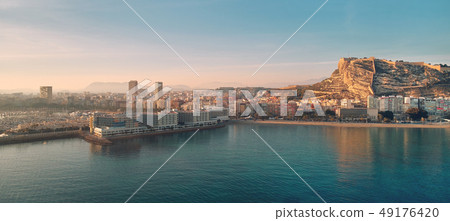 Aerial photo of Alicante cityscape 49176420
