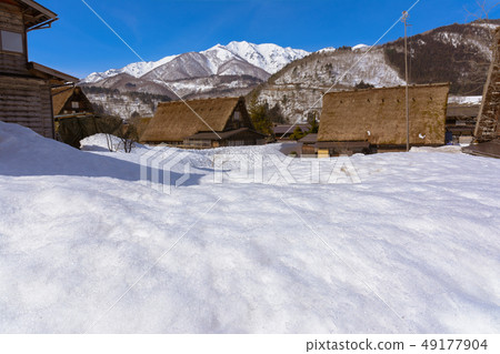 World Heritage Shirakawago Cityscape 49177904