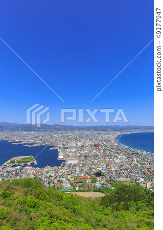 從函館山看的函館市 49177947