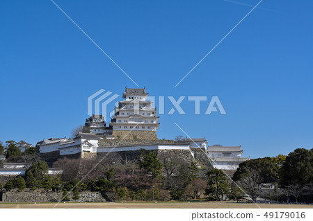 Himeji Castle in March 49179016