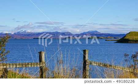 Myvatn lake in Northern Iceland. 49180226