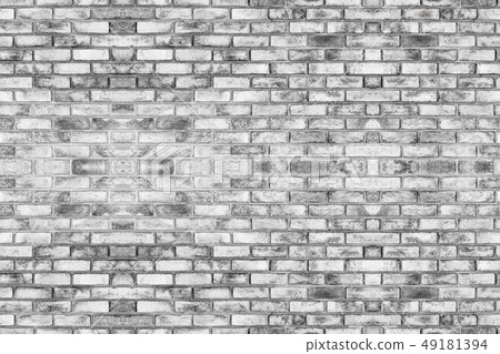 Background of brick wall with old texture pattern. 49181394