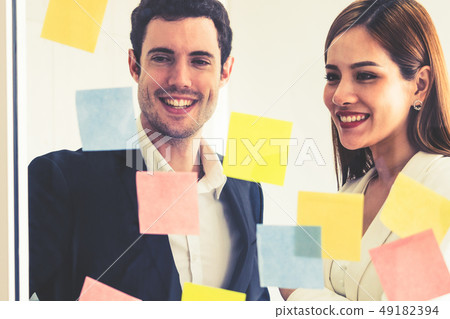 Creative Asian businesswoman in meeting workshop. Creative Asian businesswoman in meeting workshop. 49182394