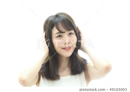 頭髮定的女人 頭髮定的女人 49183003