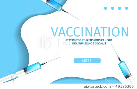 Vaccination Information Concept Banner Online Page 49186396